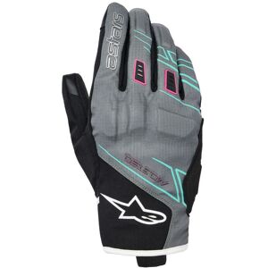 Gants Alpinestars STELLA MOBLAST WATERPROOF Gris/Noir/Rose - Publicité Gants Alpinestars STELLA MOBLAST WATERPROOF Gris/Noir/Rose - Publicité