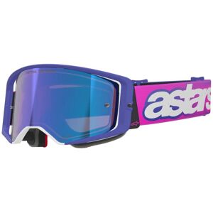 Masque cross Alpinestars SUPERTECH VISION VISTA 2026 Purple/Pink - Publicité Masque cross Alpinestars SUPERTECH VISION VISTA 2026 Purple/Pink - Publicité