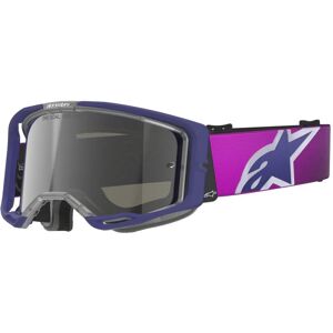Masque cross Alpinestars VISION 8 CORP IRIDIUM 2026 Purple Light Gray - Publicité Masque cross Alpinestars VISION 8 CORP IRIDIUM 2026 Purple Light Gray - Publicité