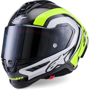 Casque intégral Alpinestars Supertech R10 ARIUS Noir/Gris/Jaune - Publicité Casque intégral Alpinestars Supertech R10 ARIUS Noir/Gris/Jaune - Publicité