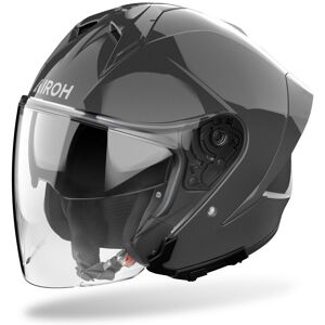 Casque jet Airoh H 21 - COLOR Dark Grey - Publicité Casque jet Airoh H 21 - COLOR Dark Grey - Publicité