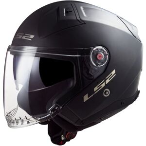 Casque jet LS2 OF603 INFINITY II Matt black - Publicité Casque jet LS2 OF603 INFINITY II Matt black - Publicité