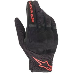 Gants Alpinestars COPPER Black Red Fluo - Publicité Gants Alpinestars COPPER Black Red Fluo - Publicité