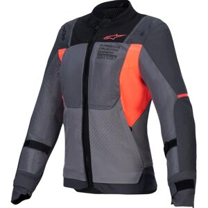 Veste de moto Alpinestars Stella ST-2 Air Gris Rouge - Publicité Veste de moto Alpinestars Stella ST-2 Air Gris Rouge - Publicité