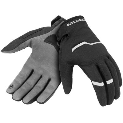 Gants Tucano Urbano MIKY EVO Black White - Publicité Gants Tucano Urbano MIKY EVO Black White - Publicité