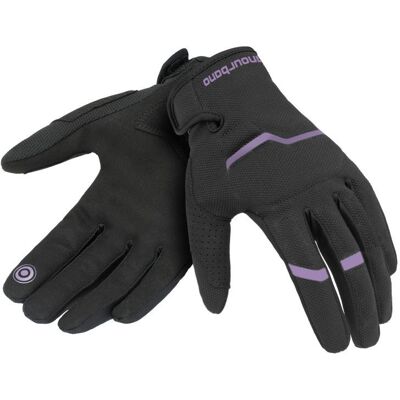 Gants Tucano Urbano MIKY EVO LADY Noir/Violet - Publicité Gants Tucano Urbano MIKY EVO LADY Noir/Violet - Publicité