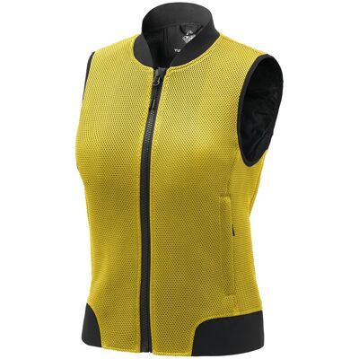 Gilet moto Tucano Urbano FLOWMOTION LADY Jaune - Publicité Gilet moto Tucano Urbano FLOWMOTION LADY Jaune - Publicité