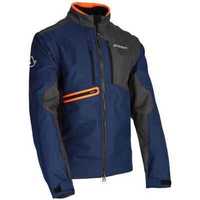 Veste enduro Acerbis ENDURO-ONE 2026 Blue/Grey - Publicité Veste enduro Acerbis ENDURO-ONE 2026 Blue/Grey - Publicité