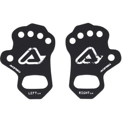 Sous-gants Acerbis PALMINO Noir/Blanc - Publicité Sous-gants Acerbis PALMINO Noir/Blanc - Publicité