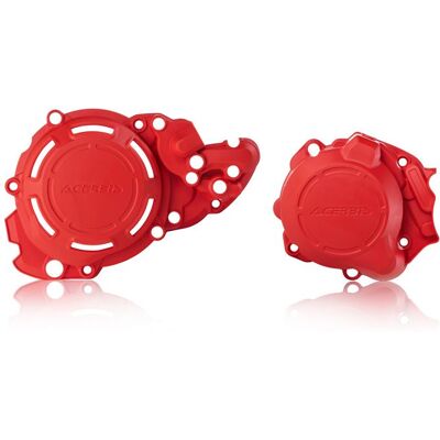 Acerbis Beta Rr 2t 250/300 Couvercle d'allumage et embrayage Rouge - Protecteur de moteur - Publicité Acerbis Beta Rr 2t 250/300 Couvercle d'allumage et embrayage Rouge - Protecteur de moteur - Publicité