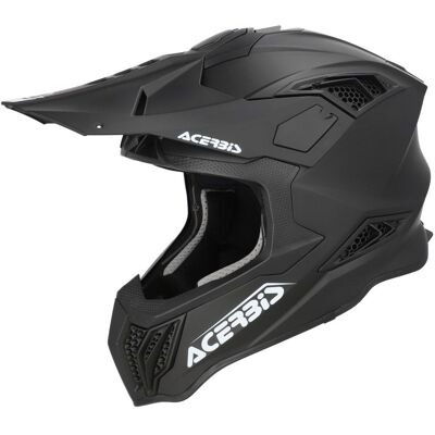 Casque cross Acerbis AIRSTRIKE-X 2026 Noir mat - Publicité Casque cross Acerbis AIRSTRIKE-X 2026 Noir mat - Publicité
