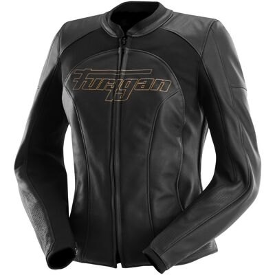 Blouson Moto Furygan ROMY Noir/Or - Publicité Blouson Moto Furygan ROMY Noir/Or - Publicité