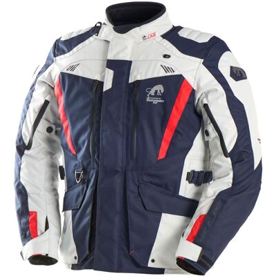 Veste Moto Furygan APALACHES EVO Bleu/Pearl/Rouge - Publicité Veste Moto Furygan APALACHES EVO Bleu/Pearl/Rouge - Publicité