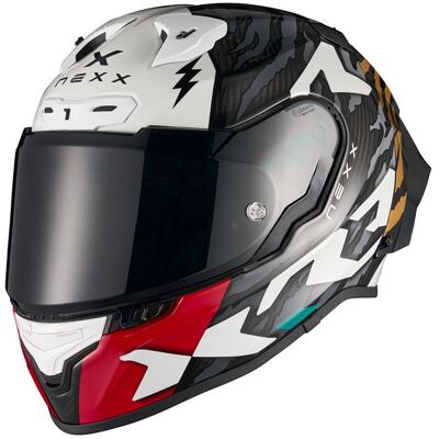 Casque intégral Nexx X.R3R - ZIGER Black Grey Gold - Publicité Casque intégral Nexx X.R3R - ZIGER Black Grey Gold - Publicité