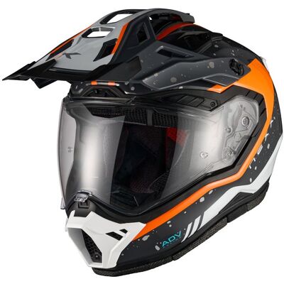 Casque intégral Nexx X.RALLY - YUMA Grey Orange - Publicité Casque intégral Nexx X.RALLY - YUMA Grey Orange - Publicité