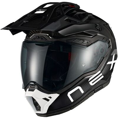 Casque intégral Nexx X.RALLY - FIM RACING #2 Carbon White - Publicité Casque intégral Nexx X.RALLY - FIM RACING #2 Carbon White - Publicité