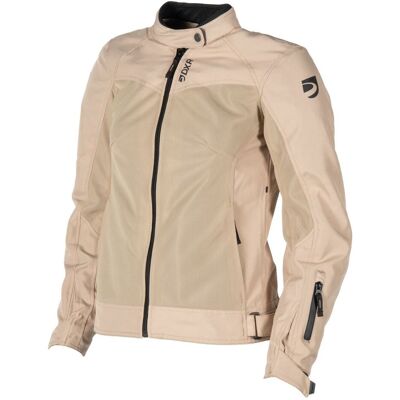 Blouson Moto DXR STREAM AIR EVO LADY Sand/Beige - Publicité Blouson Moto DXR STREAM AIR EVO LADY Sand/Beige - Publicité