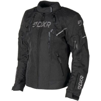 Blouson Moto DXR JULIA Black - Publicité Blouson Moto DXR JULIA Black - Publicité