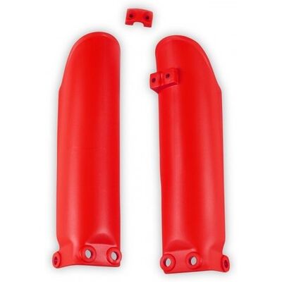 Protections de fourche Ufo TYPE ORIGINE Rouge - Publicité Protections de fourche Ufo TYPE ORIGINE Rouge - Publicité
