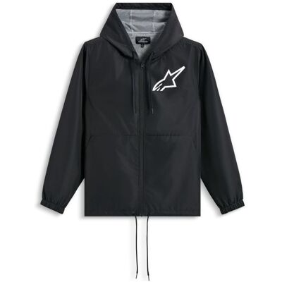Veste Alpinestars SPEEDER CHROMIUM WINDBREAK Black/White - Publicité Veste Alpinestars SPEEDER CHROMIUM WINDBREAK Black/White - Publicité