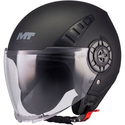 Casque jet MT HELMETS AERIS - PURE MATT Noir mat - Publicité Casque jet MT HELMETS AERIS - PURE MATT Noir mat - Publicité