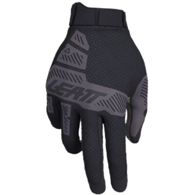 Gants cross Leatt 1.5 GripR 2024 Black/Grey - Publicité Gants cross Leatt 1.5 GripR 2024 Black/Grey - Publicité