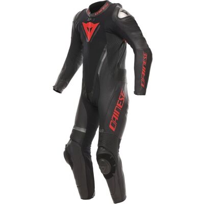 Combinaison Dainese DEMON SPRINT PERF 1 PIECE Black/Black/Red - Publicité Combinaison Dainese DEMON SPRINT PERF 1 PIECE Black/Black/Red - Publicité