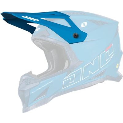 Visière TT One Industries X-297 HORIZON XS/S 2026 Blue - Publicité Visière TT One Industries X-297 HORIZON XS/S 2026 Blue - Publicité