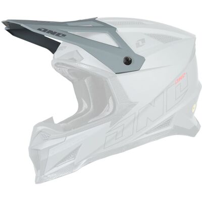 Visière TT One Industries X-297 HORIZON XS/S 2026 Gray - Publicité Visière TT One Industries X-297 HORIZON XS/S 2026 Gray - Publicité