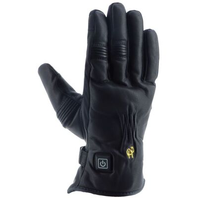 Gants chauffants Helstons BENSON EVO Noir - Publicité Gants chauffants Helstons BENSON EVO Noir - Publicité
