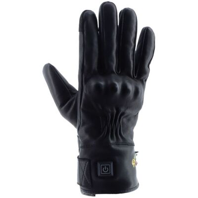 Gants chauffants Helstons JUSTIN EVO Noir - Publicité Gants chauffants Helstons JUSTIN EVO Noir - Publicité