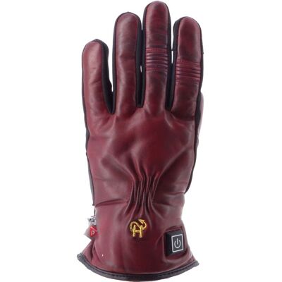 Gants chauffants Helstons NELLY EVO Bordeaux - Publicité Gants chauffants Helstons NELLY EVO Bordeaux - Publicité
