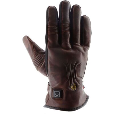 Gants chauffants Helstons NELLY EVO Marron - Publicité Gants chauffants Helstons NELLY EVO Marron - Publicité