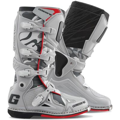 Bottes enduro Gaerne FASTBACK ENDURANCE 2025 Snow Camo - Publicité Bottes enduro Gaerne FASTBACK ENDURANCE 2025 Snow Camo - Publicité