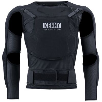Gilet de protection Kenny PERFORMANCE + 2024 Noir - Publicité Gilet de protection Kenny PERFORMANCE + 2024 Noir - Publicité