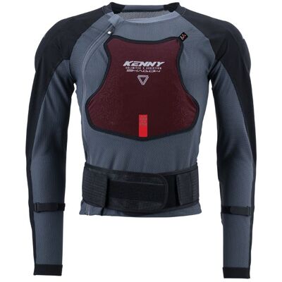 Gilet de protection Kenny SHADOW 2024 Black - Publicité Gilet de protection Kenny SHADOW 2024 Black - Publicité