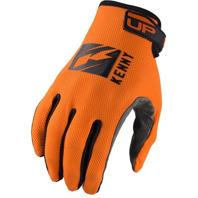 Gants cross Kenny UP 2024 Orange - Publicité Gants cross Kenny UP 2024 Orange - Publicité