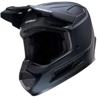 Casque Cross Kenny 2025 - Impact-Absorbing - Noir Mat - XXL - Publicité Casque Cross Kenny 2025 - Impact-Absorbing - Noir Mat - XXL - Publicité