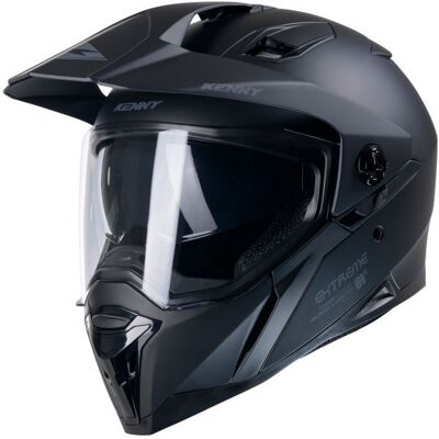 Casque intégral Kenny EXTREME - SOLID Matt black - Publicité Casque intégral Kenny EXTREME - SOLID Matt black - Publicité
