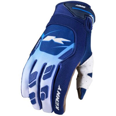 Gants Enduro Kenny SAFETY 2025 Blue - Publicité Gants Enduro Kenny SAFETY 2025 Blue - Publicité