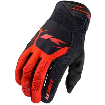 Gants Enduro Kenny SAFETY 2025 Orange - Publicité Gants Enduro Kenny SAFETY 2025 Orange - Publicité