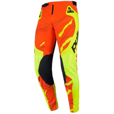 Pantalon cross Pull-in MASTER RACE 2026 Camo Orange Neon - Publicité Pantalon cross Pull-in MASTER RACE 2026 Camo Orange Neon - Publicité