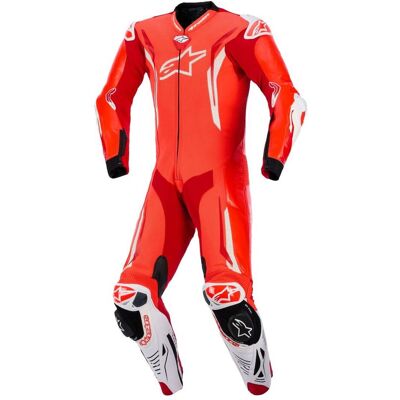 Combinaison Alpinestars GP TECH V5 1 PIECE Red Fluo Red - Publicité Combinaison Alpinestars GP TECH V5 1 PIECE Red Fluo Red - Publicité