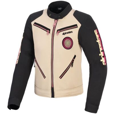 Blouson Moto Alpinestars STELLA GRACE Aluminum/black - Publicité Blouson Moto Alpinestars STELLA GRACE Aluminum/black - Publicité