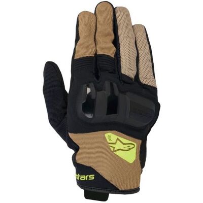 Gants Moto Alpinestars Chrome V2 Marron/Noir - Gants de moto - Publicité Gants Moto Alpinestars Chrome V2 Marron/Noir - Gants de moto - Publicité