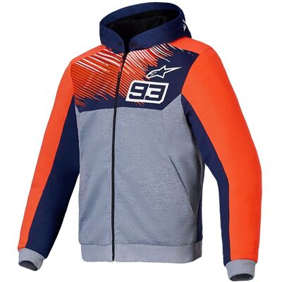 Alpinestars MM93 Sweat à Capuche - Tissu Urbain de Moto Protection - Publicité Alpinestars MM93 Sweat à Capuche - Tissu Urbain de Moto Protection - Publicité