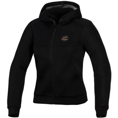 Sweat moto Alpinestars STELLA CHROME SUPERAIRFLOW Black Copper - Publicité Sweat moto Alpinestars STELLA CHROME SUPERAIRFLOW Black Copper - Publicité