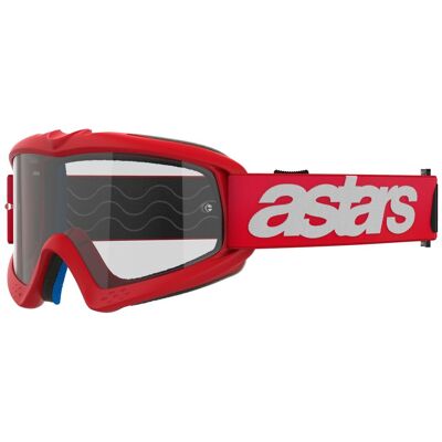 Masque cross Alpinestars VISION BLAZE ENFANT 2025 Red - Publicité Masque cross Alpinestars VISION BLAZE ENFANT 2025 Red - Publicité