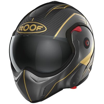 Casque modulable ROOF RO9 BOXXER 2 CARBON PALADIN Or - Publicité Casque modulable ROOF RO9 BOXXER 2 CARBON PALADIN Or - Publicité