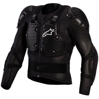 Gilet de protection Alpinestars BIONIC ACTION V3 2027 Black/White - Publicité Gilet de protection Alpinestars BIONIC ACTION V3 2027 Black/White - Publicité